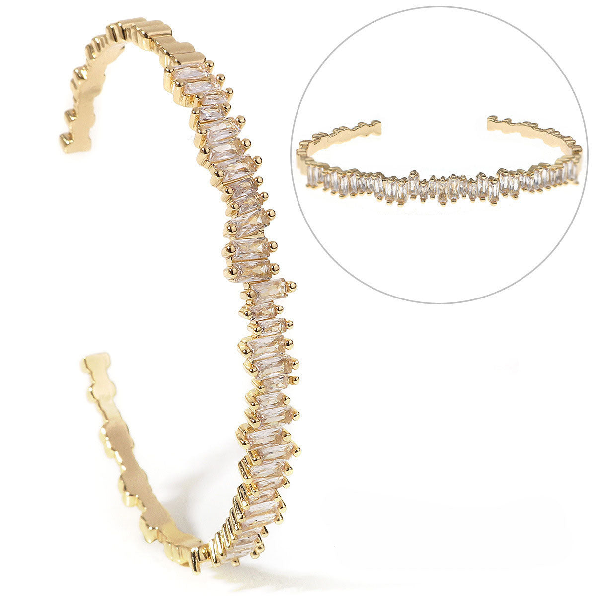 Wholesale irregular diamond bracelet