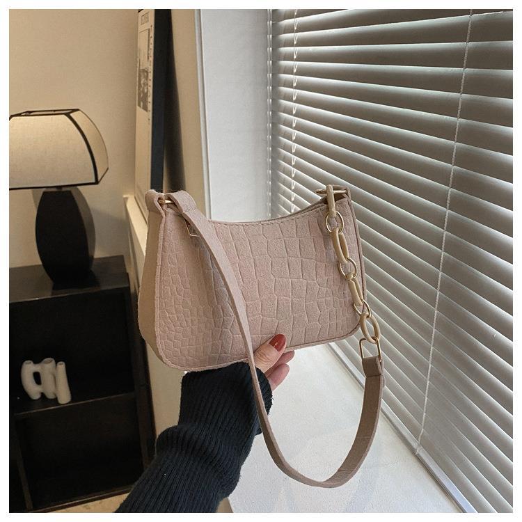 Wholesale Underarm Popular Temperament Simple Handbag Shoulder Bag