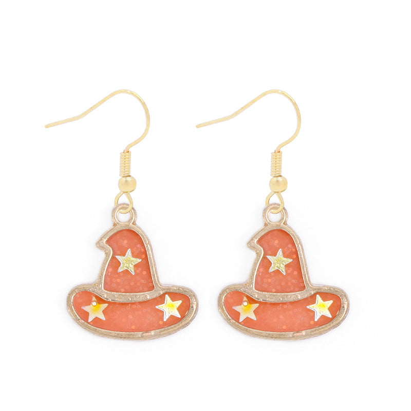 Wholesale  Earring Set Alloy Pumpkin Skull Ghost  Design Party Wear Accessory
