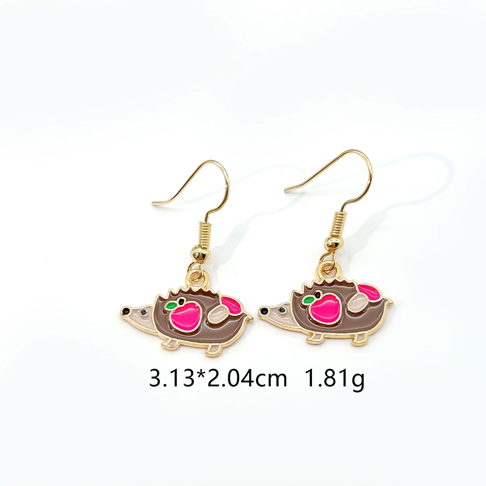 Wholesale Thanksgiving Earrings With Cartoon  Maple Leaf Sunflower Pumpkin Design Zinc Alloy Fall Harvest Jewelry Accessory For Parties