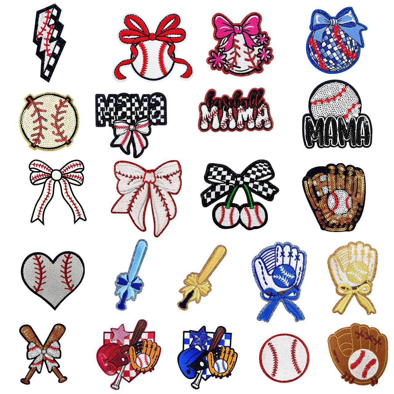 Wholesale Embroidered Football Game Day Iron On Patch DIY Decorative Applique For Coats And Fashion Accessories