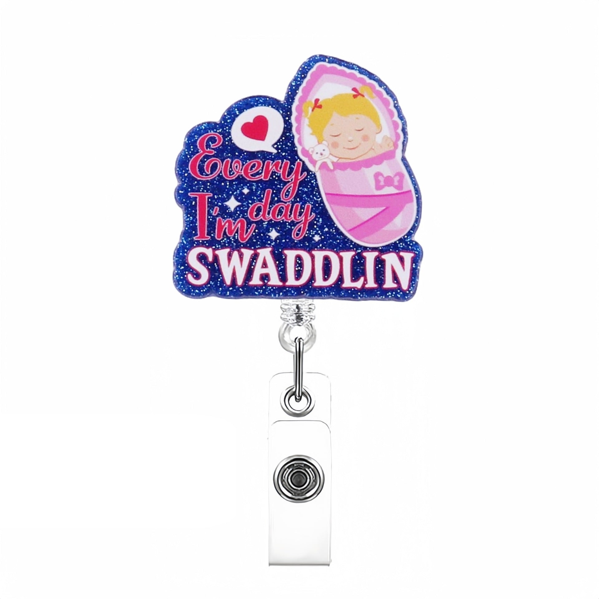 Wholesale Acrylic Medical Student DIY Retractable Keychain