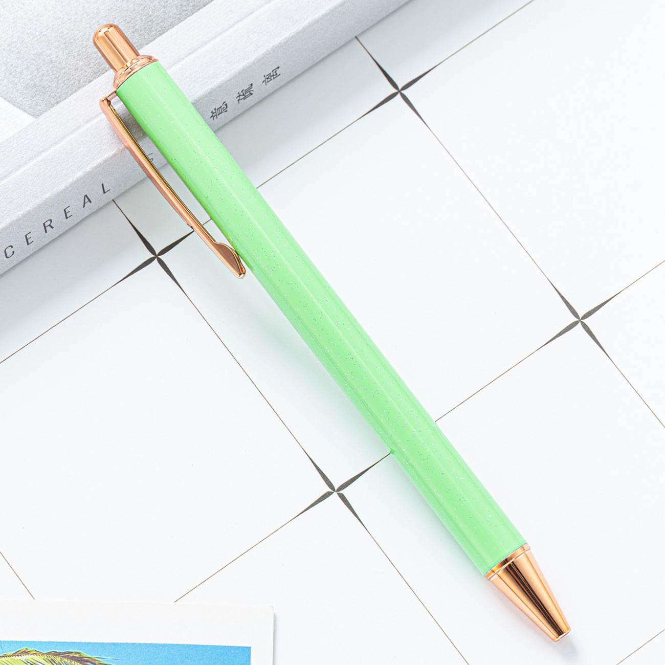 Wholesale Creative Glitter Metal Ballpoint Pen
