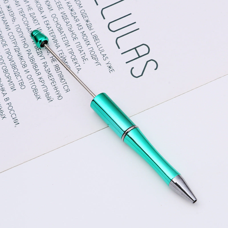 Wholesale Creative Gradient Color DIY Handmade Plastic Bead Pen