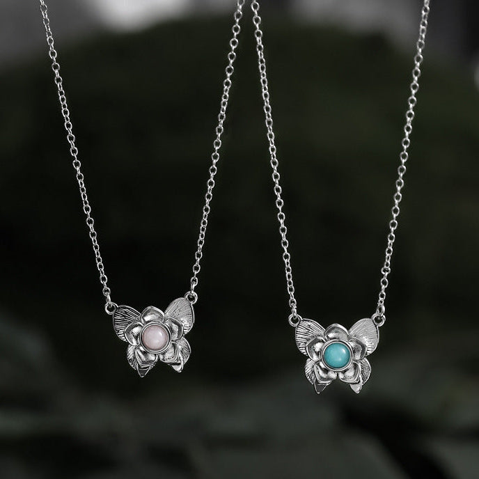 Wholesale fashion minimalist versatile niche design butterfly necklace