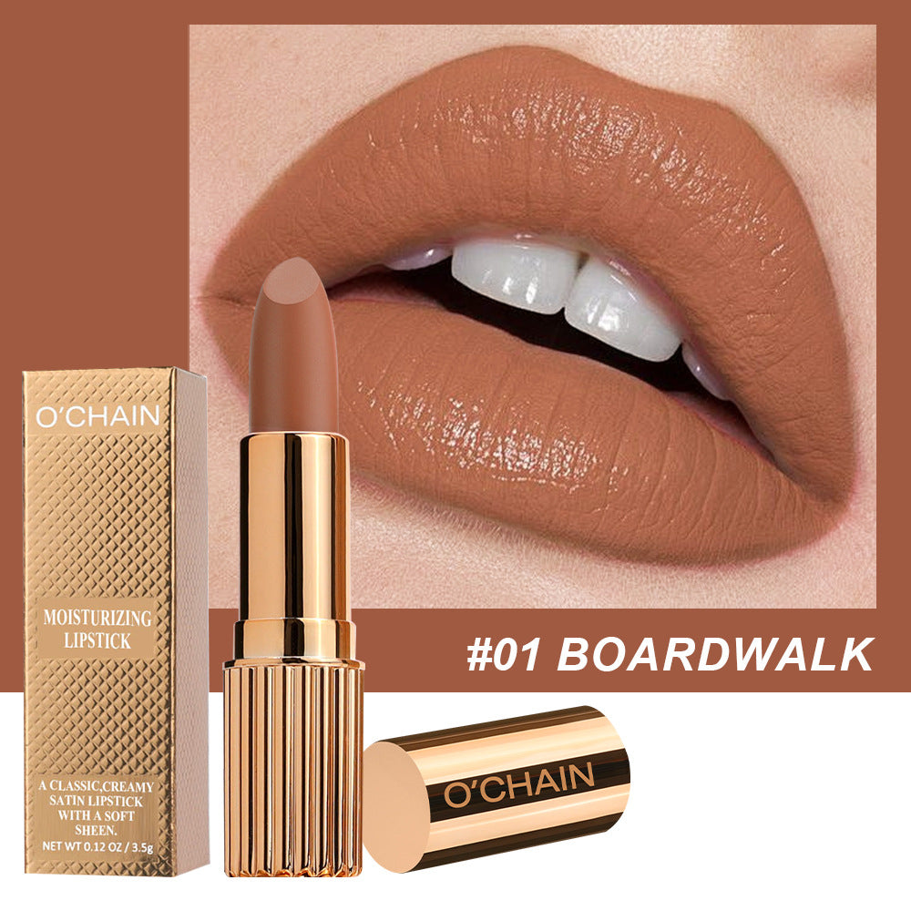 Wholesale No fading, no fading lipstick, no stain, lip plumping mirror moisturizing lipstick