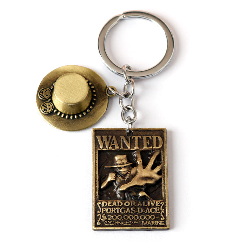 Wholesale Cartoon Passion Anime Character Alloy Pendant Keychains