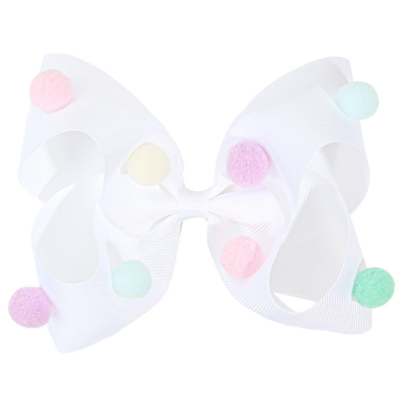 Wholesale Fabric Children's Bow Hair Clips