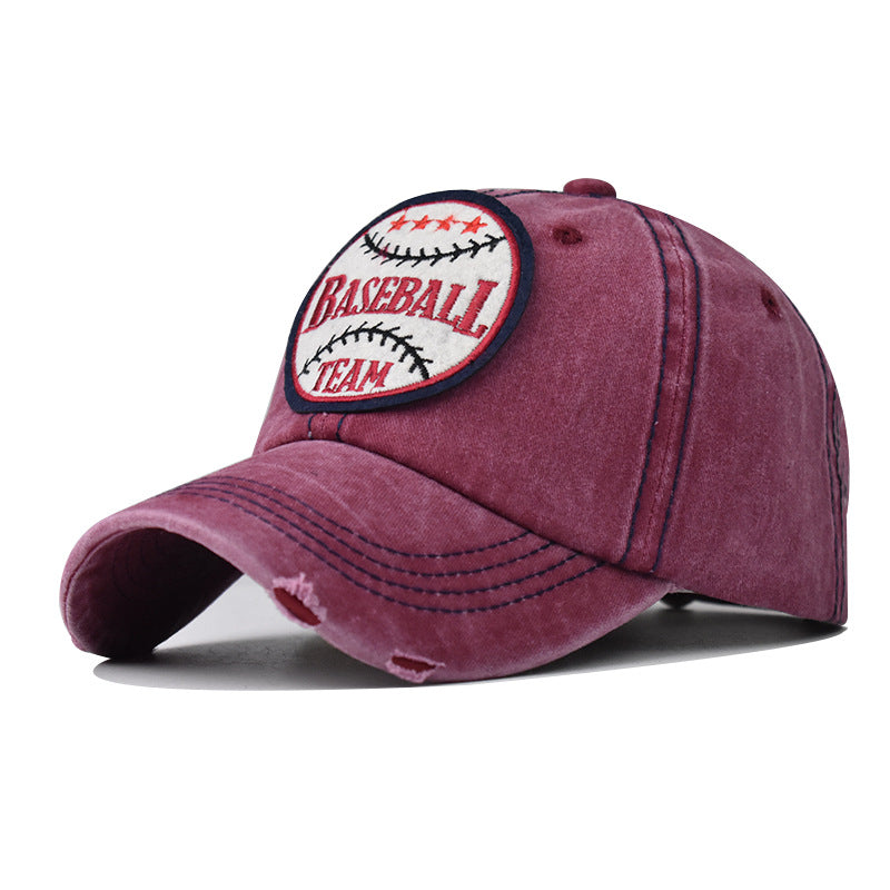 Capas de béisbol bordadas de algodón al por mayor