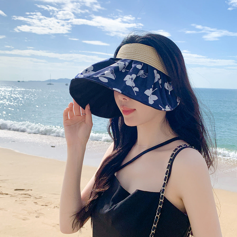 Sombrero de cubo de vinilo de protección UV de algodón al por mayor