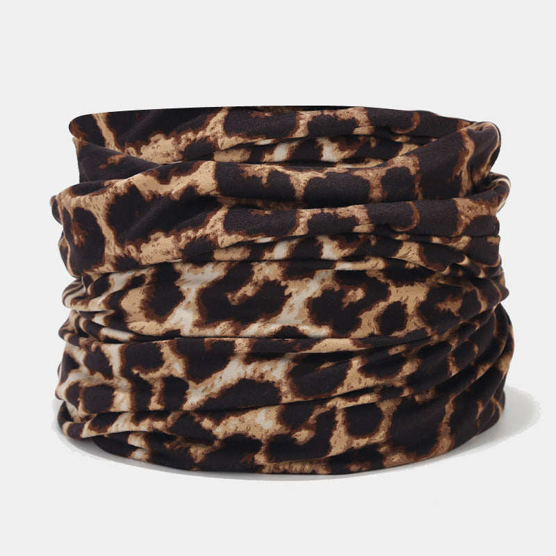 Wholesale Polyester Leopard Print Ear Protectors and Hats