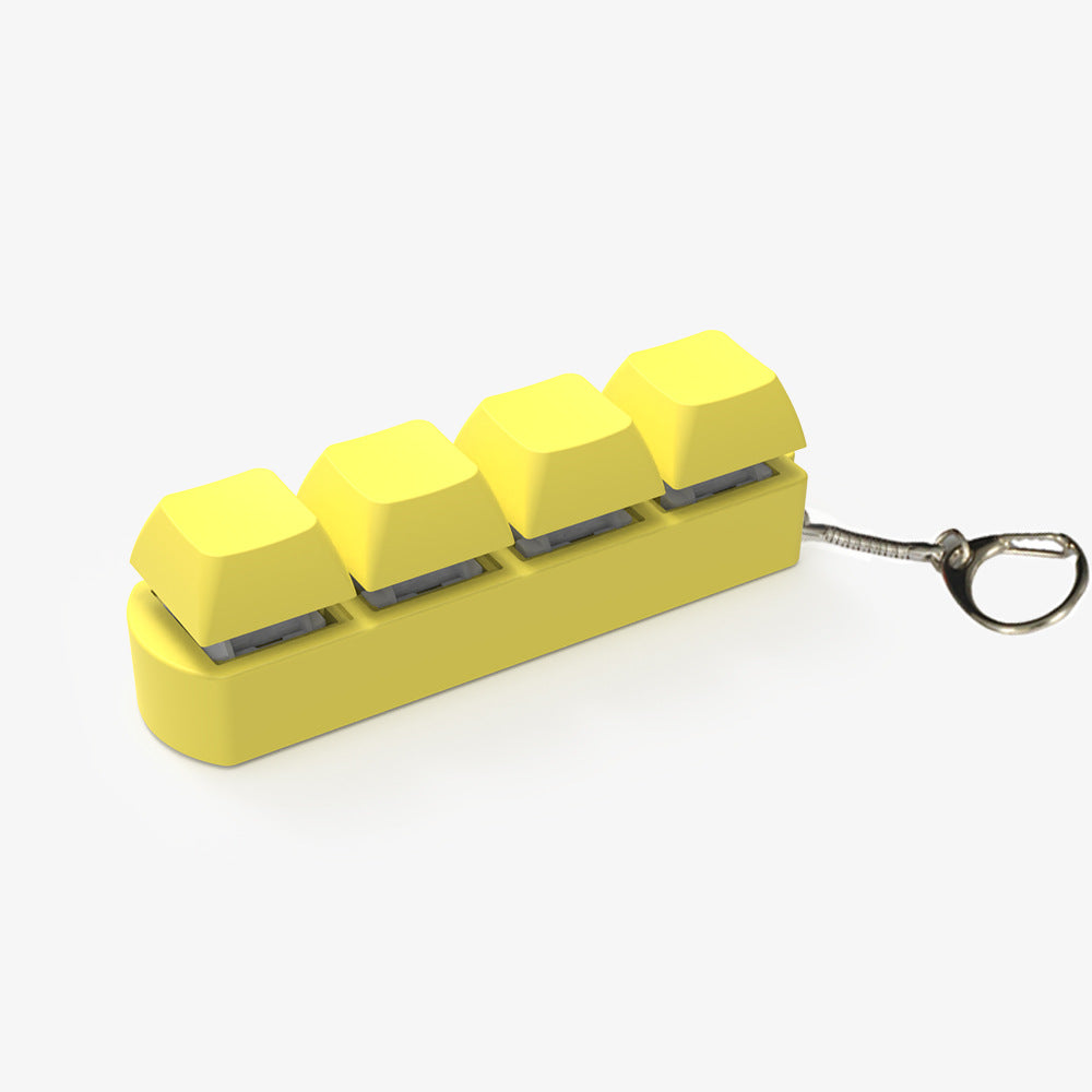 Wholesale Random ABS4 Key Axle Tester Fingertip Pressure Reducing Mechanical Key Fidget Keychains