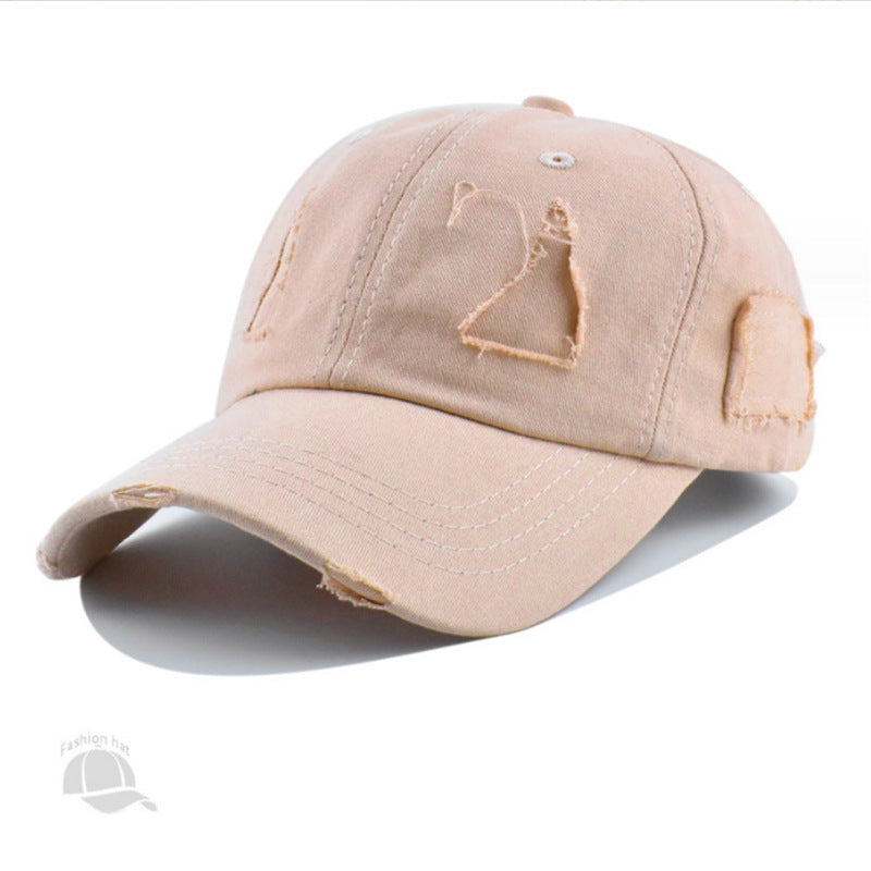 Wholesale Leisure Travel Sun Shading Cotton Baseball Caps