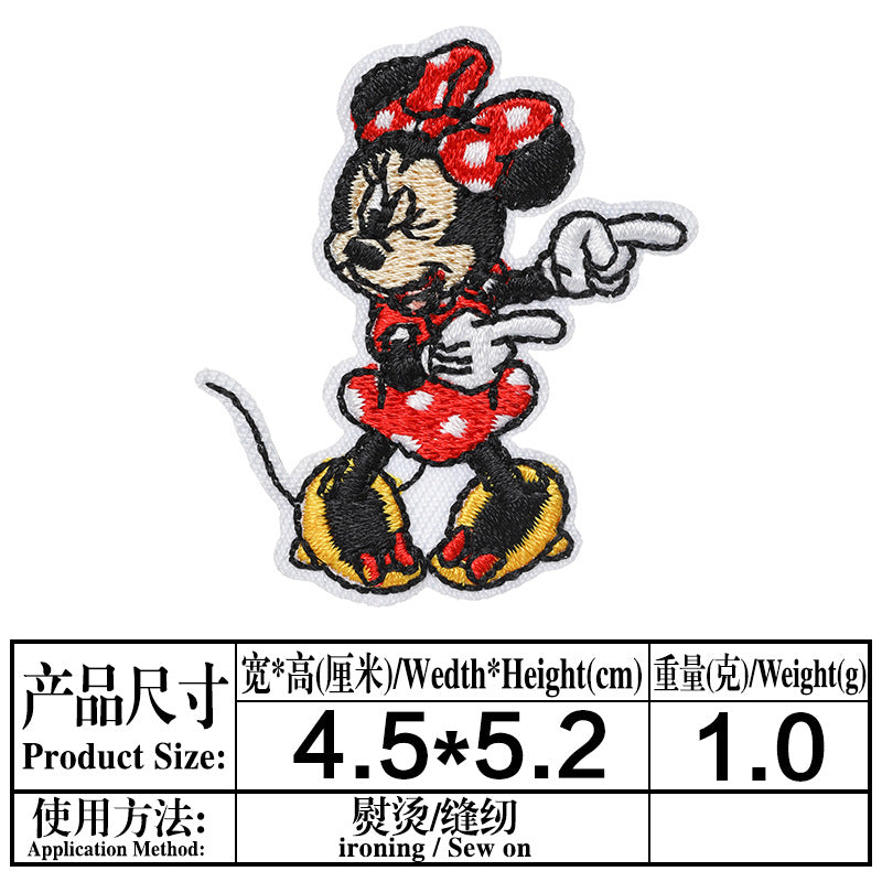 Wholesale classic cartoon cloth stickers DIY patches OLY Exclusive