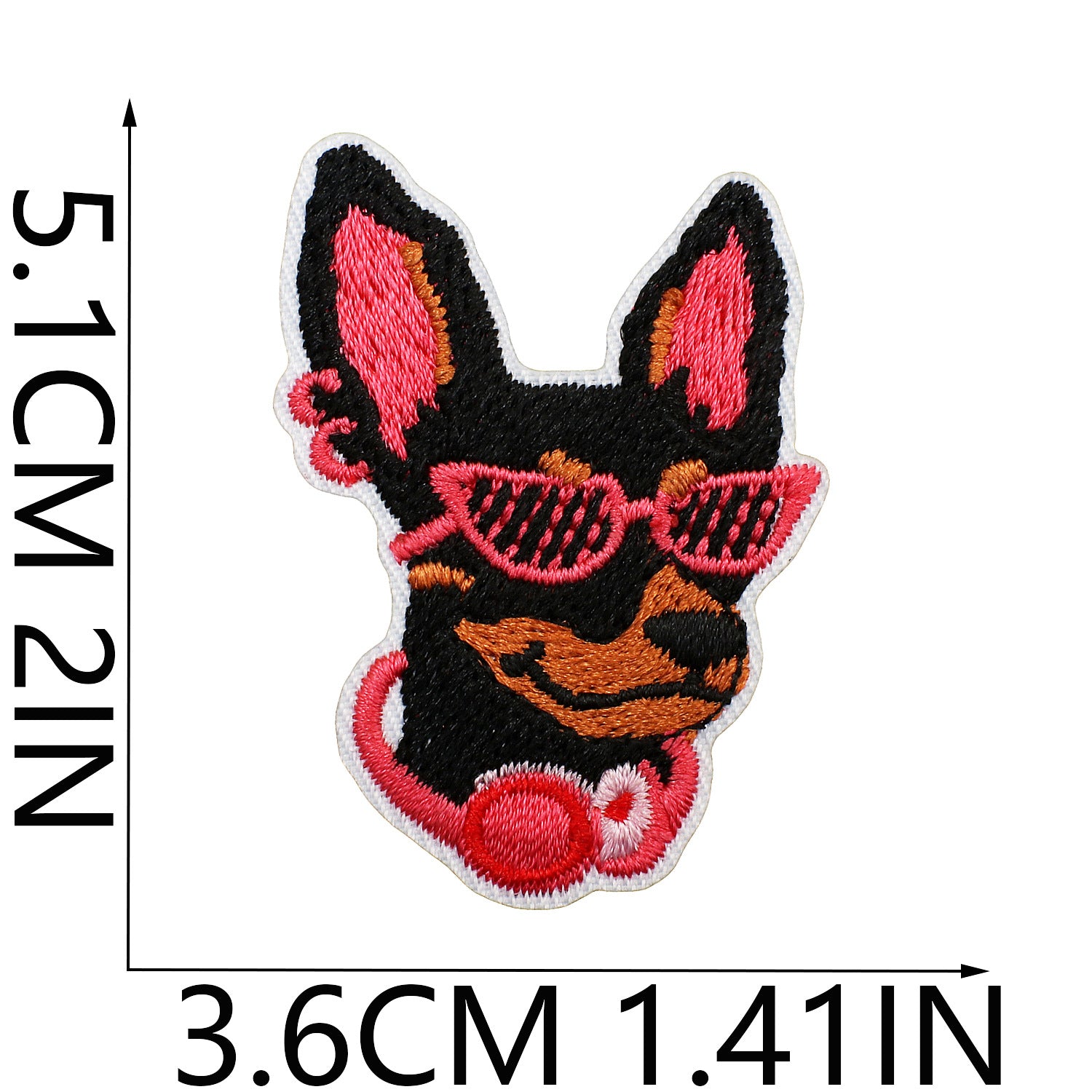 Wholesale Cute Dog Embroidery DIY Patches