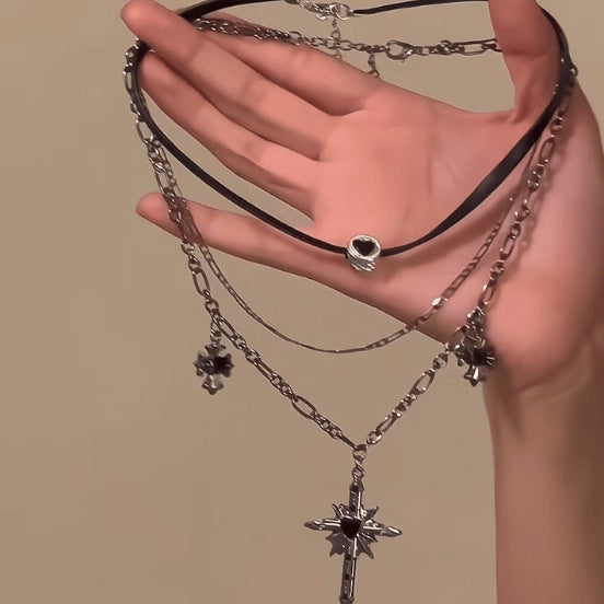 Wholesale Planet Love Butterfly Knot Diamond Pearl Bead Necklace