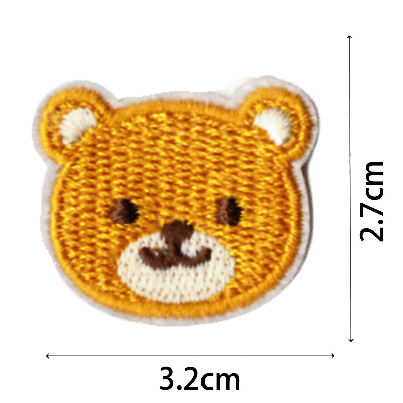 Wholesale Cartoon Animal Flower Embroidery DIY Patches