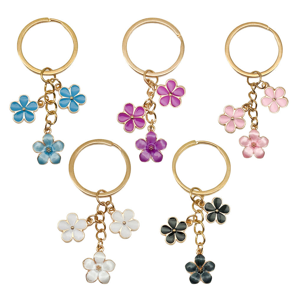 Wholesale black/ white/ blue/ pink/ purple multicolor optional luggage jewelry keychain