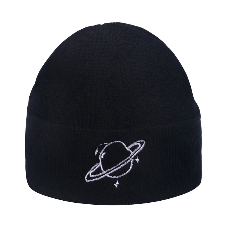 Wholesale Autumn and Winter Brimless Pullover Trend Hip-hop Warm Flame Knitted Hat