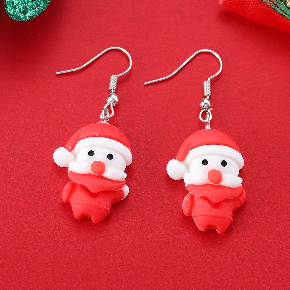 Wholesale Cute  and Reindeer Earrings for Christmas