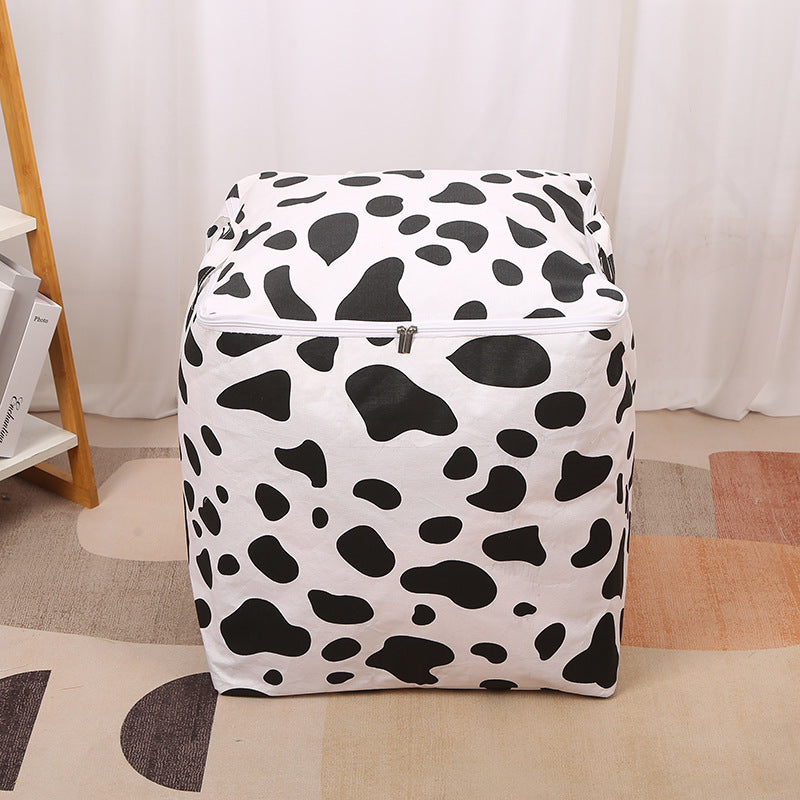 Wholesale Cotton and Linen Foldable Zipper Storage Bags