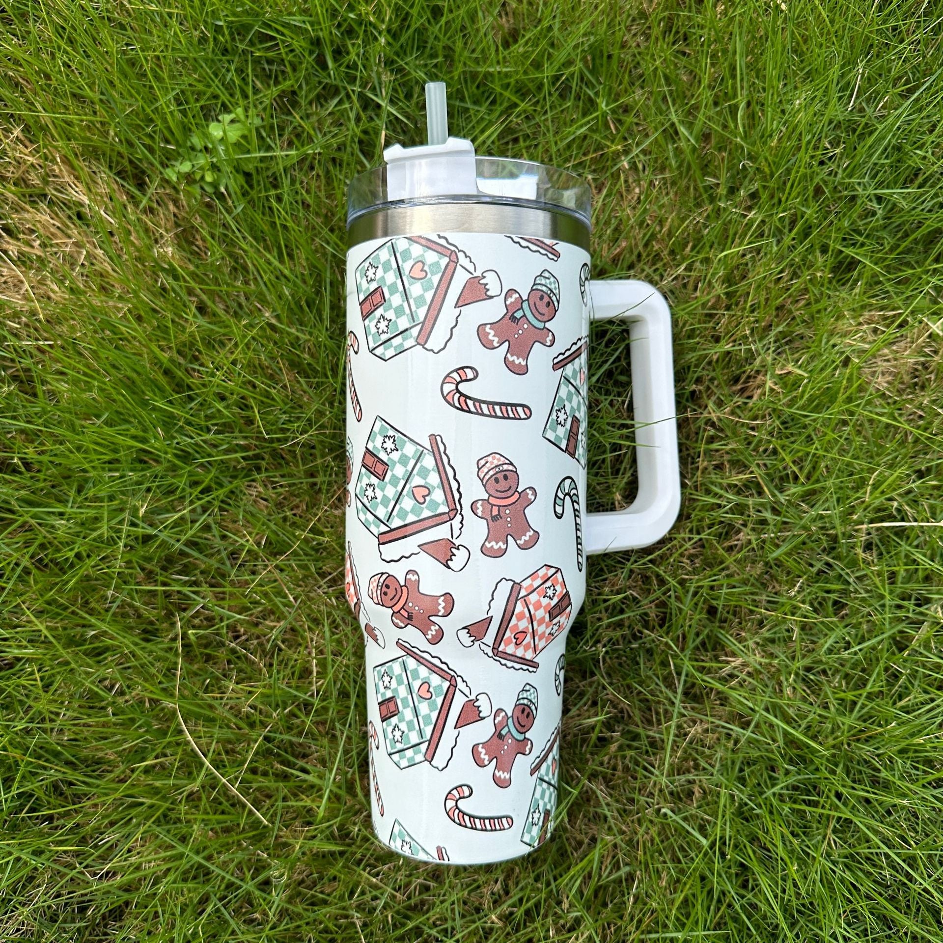 Wholesale Tumbler 40OZ Printed Stainless Steel Thermos Cup Ice Bullies Cup