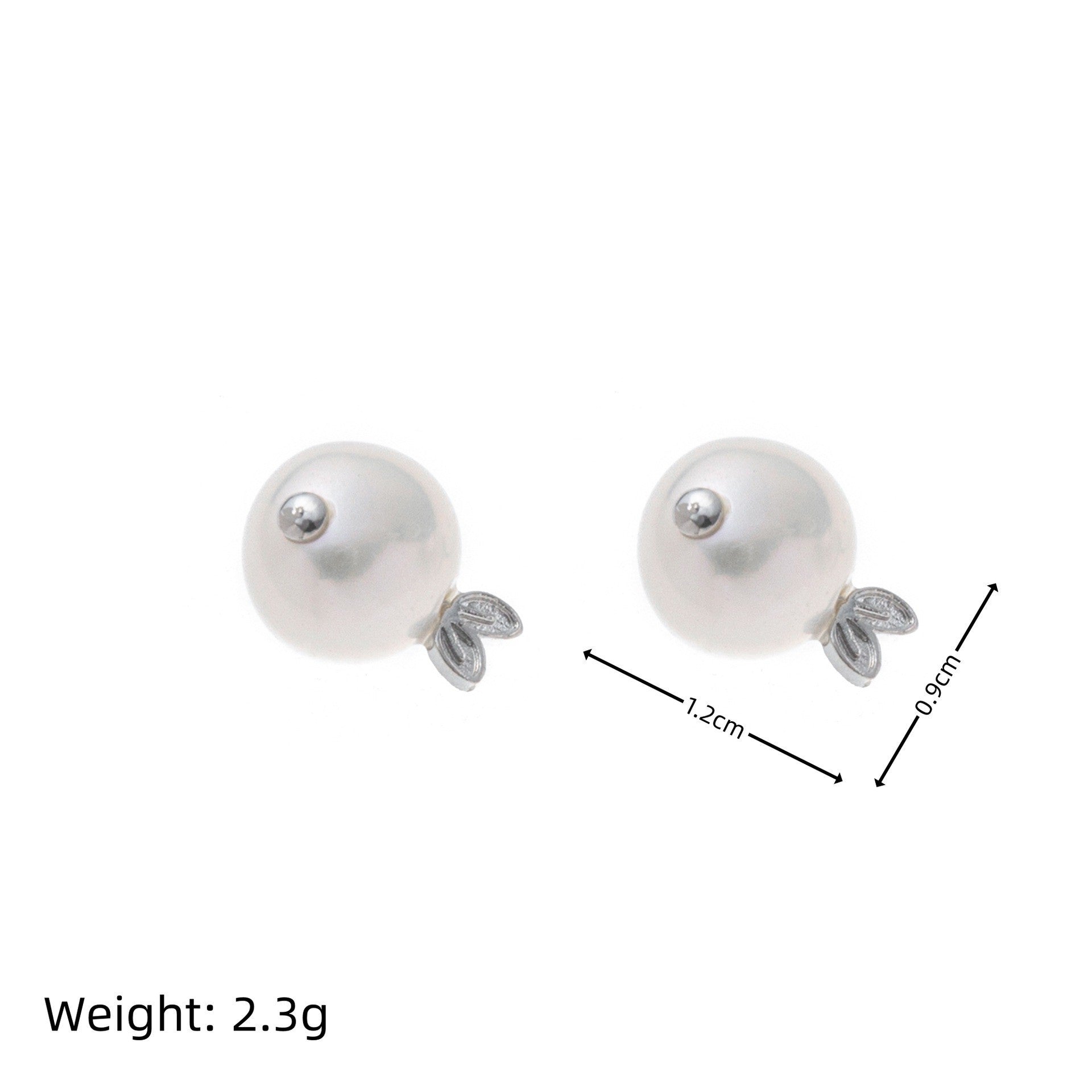 Wholesale Pearl ice cream cone bow pearl cute necklace