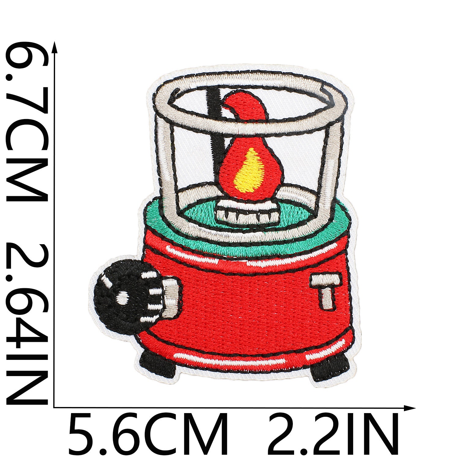 Wholesale Camper Car Embroidery Cloth Stickers