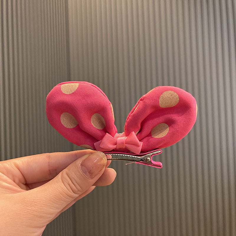 Wholesale Cute Colorful Dot Children's Three-Dimensional Bow Headwear Princess Hair Accessories