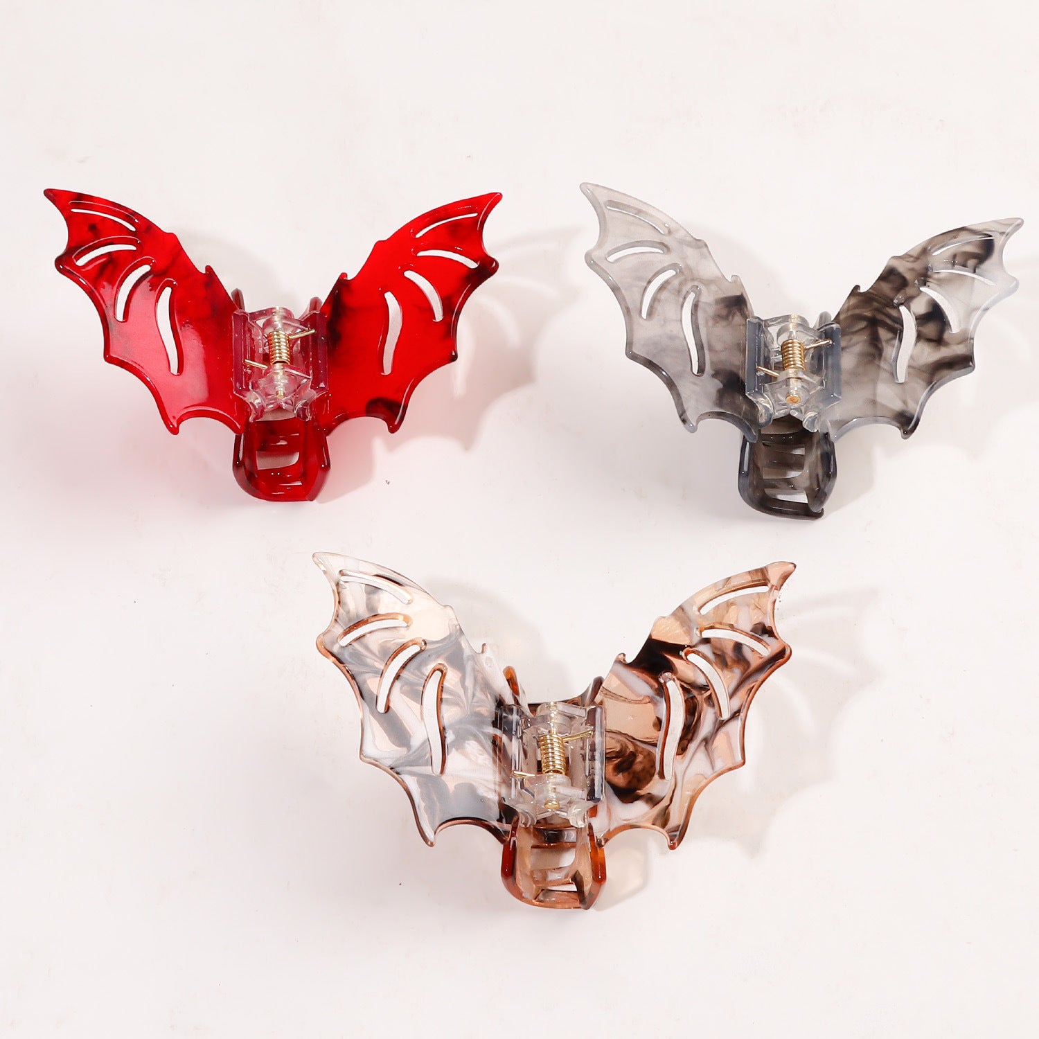 Wholesale PVC Bat Hair Claw Clip For Women  Party Hair Accessory