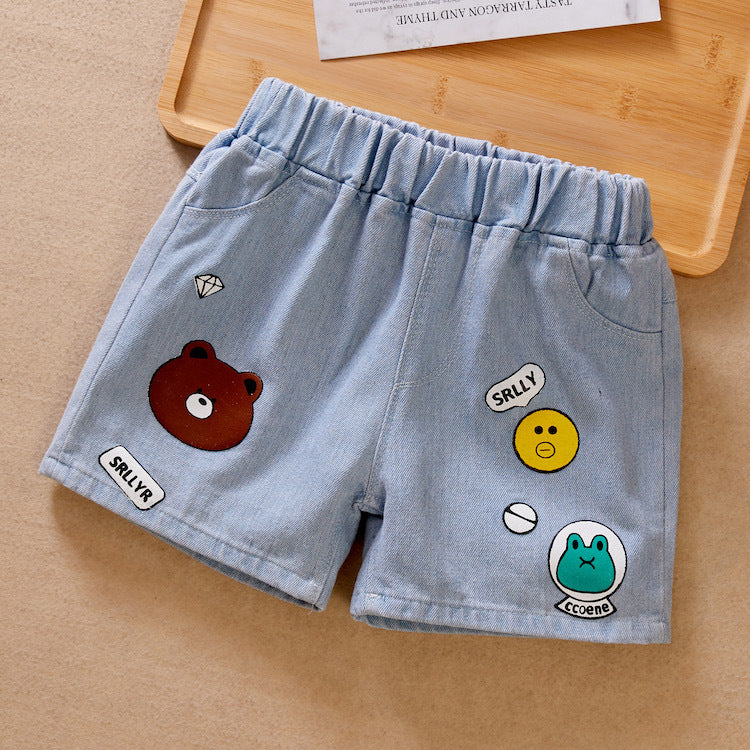 Wholesale Cotton Girls Denim Shorts
