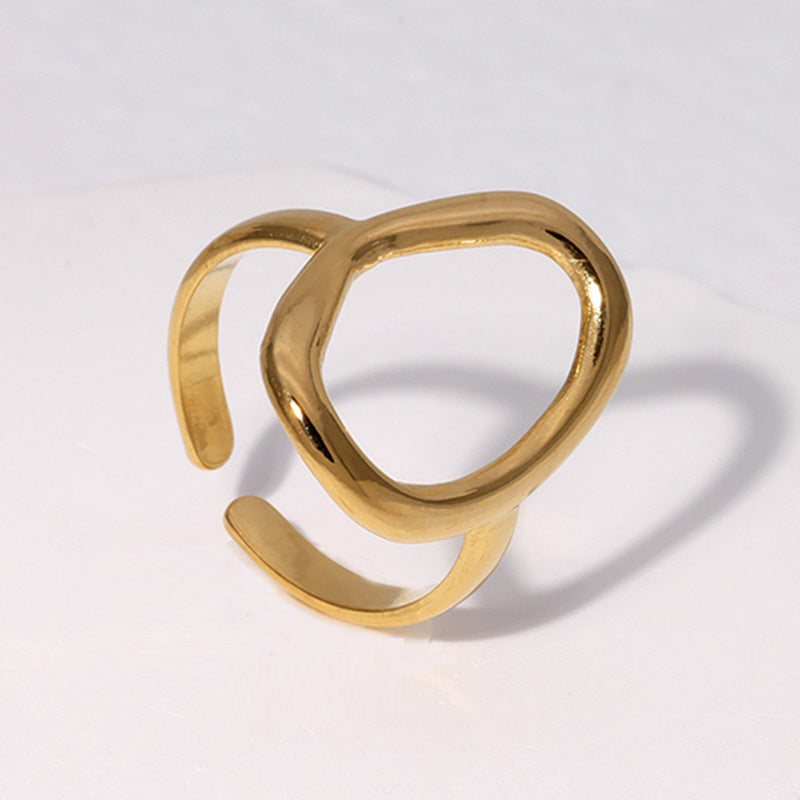 Wholesale Open-Style Stainless Steel Ring — Minimalist &  Understated Design ( Non-Fading)