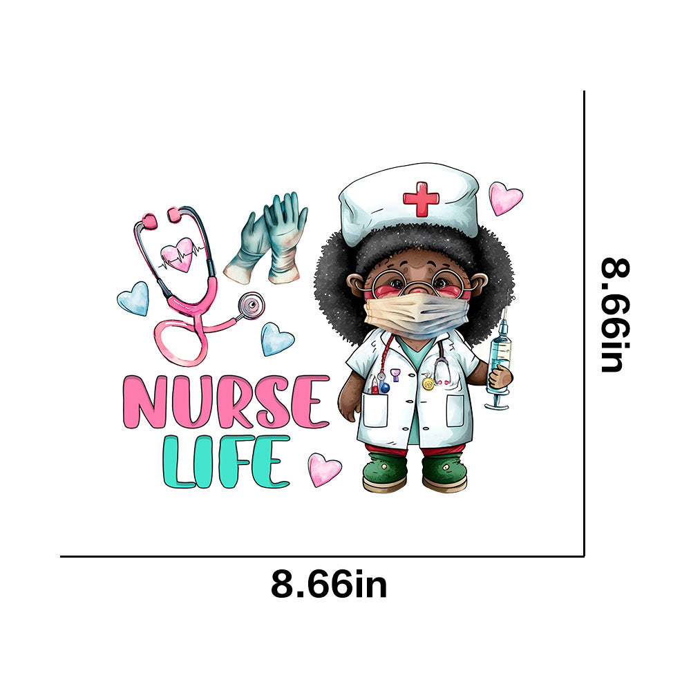 Wholesale 10pcs/pack thermal transfer printing hot stamping clothe