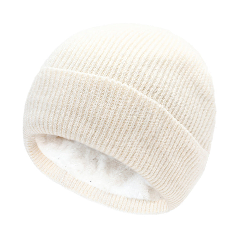 Wholesale 2023 Autumn and Winter Men's and Women's Velvet Ski Warm and Thickened Knitted Hats