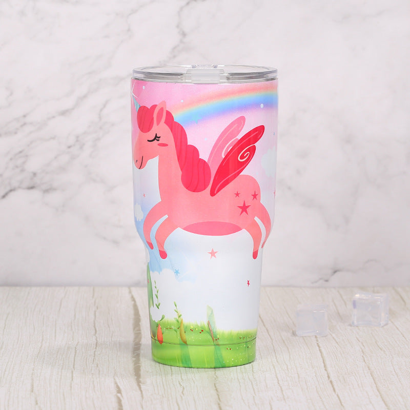 Wholesale 30oz Stainless Steel Large Capacity Dazzling Starry Sky Ice Bomber Cup