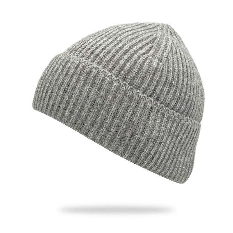 Wholesale Solid Color Knitted Beanie Hat
