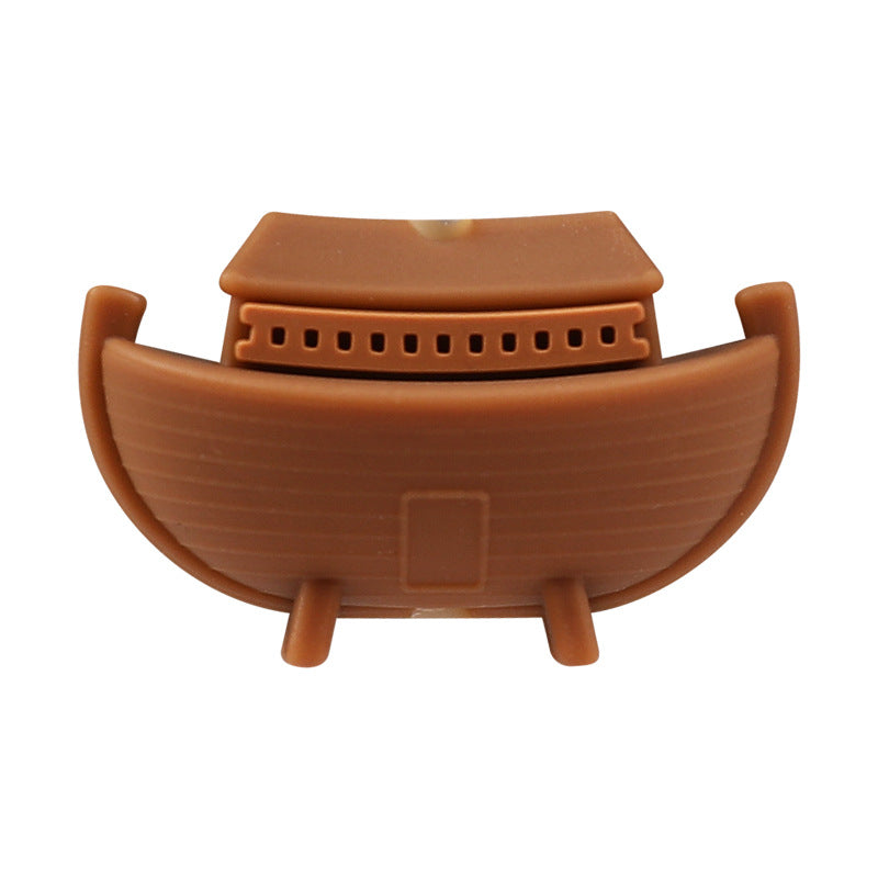 Wholesale 20pcs 3D Silicone Beads Food Grade Baby Teether Easter Noah's Ark Silicone Beads