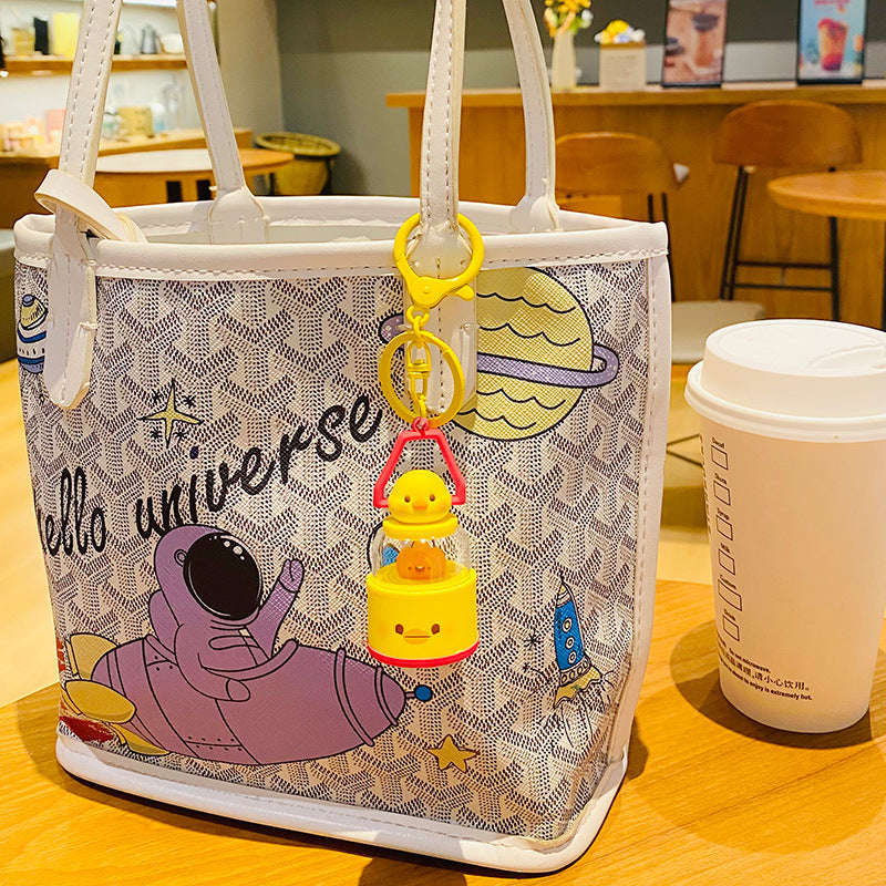 Wholesale Creative Cartoon Outdoor Camping Lamp Acrylic Keychain