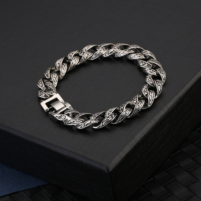Wholesale Alloy Creative Stripe Men's Bracelet
