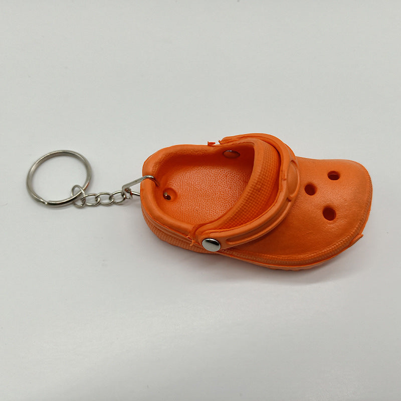 Wholesale Mini Slippers Hole Shoes EVA Keychain