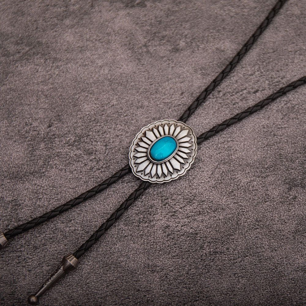 Wholesale Personality Pattern Alloy Accessories Polo Tie Collar Necklace