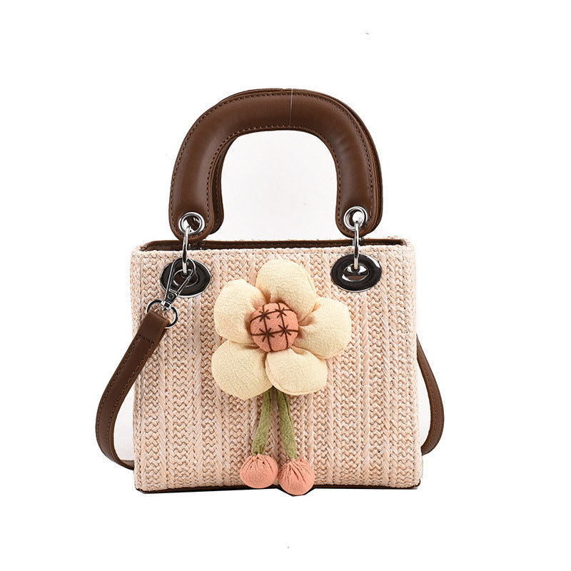 Wholesale Creative straw woven handbag shoulder bag for women
