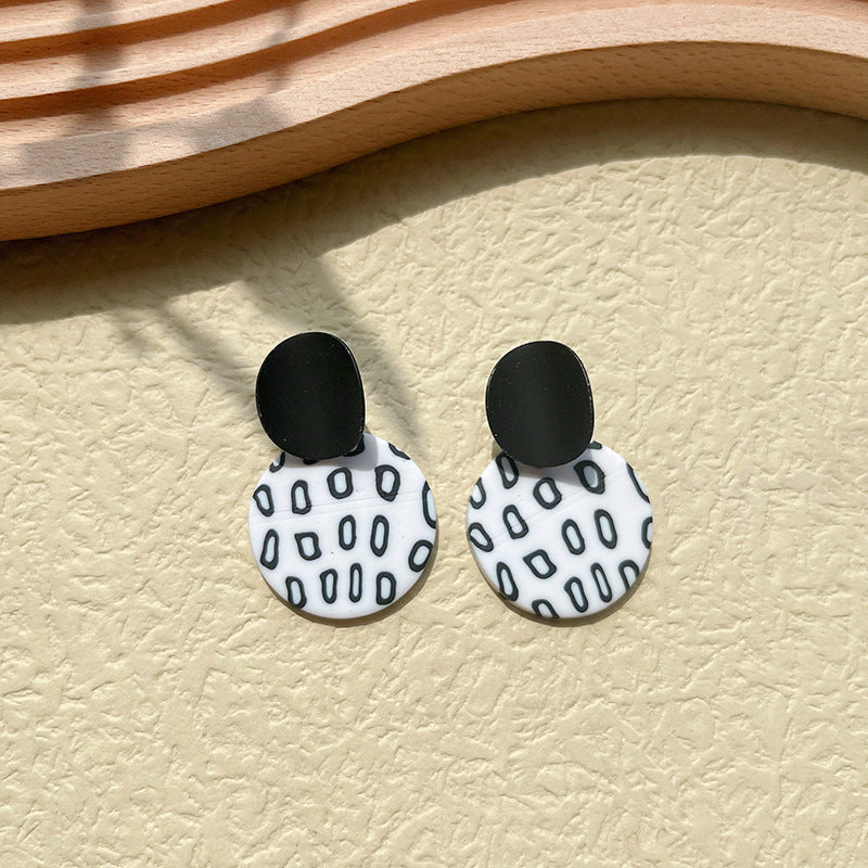 Wholesale of Autumn and Winter Clay Soft Ceramic Earrings