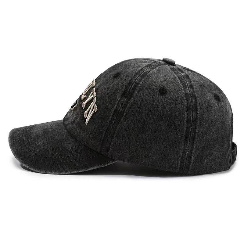 Wholesale of Old Embroidered Cotton Baseball Caps
