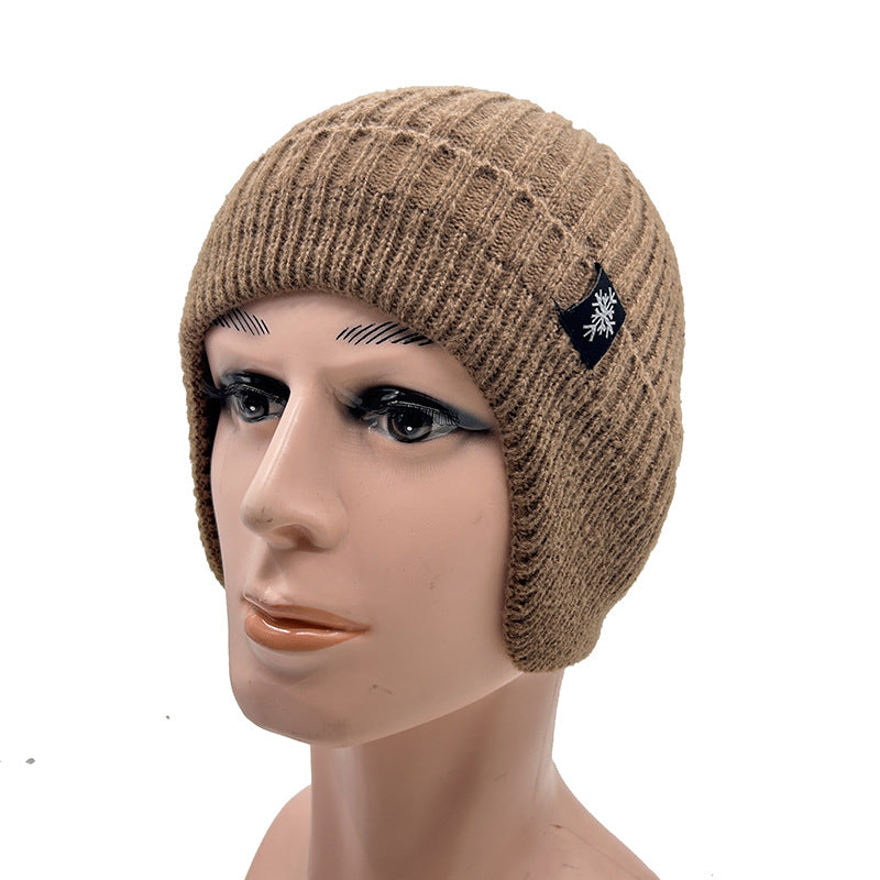 Wholesale Winter Ear Protection Plus Fleece Knitted Hat
