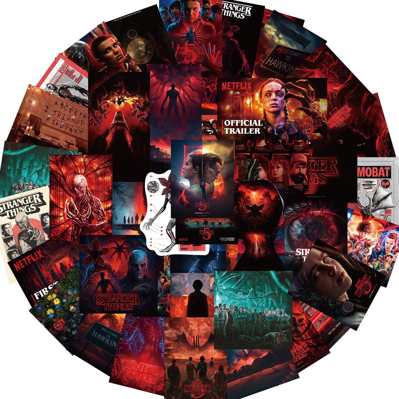 Wholesale 50pcs Drama  Graffiti Stickers