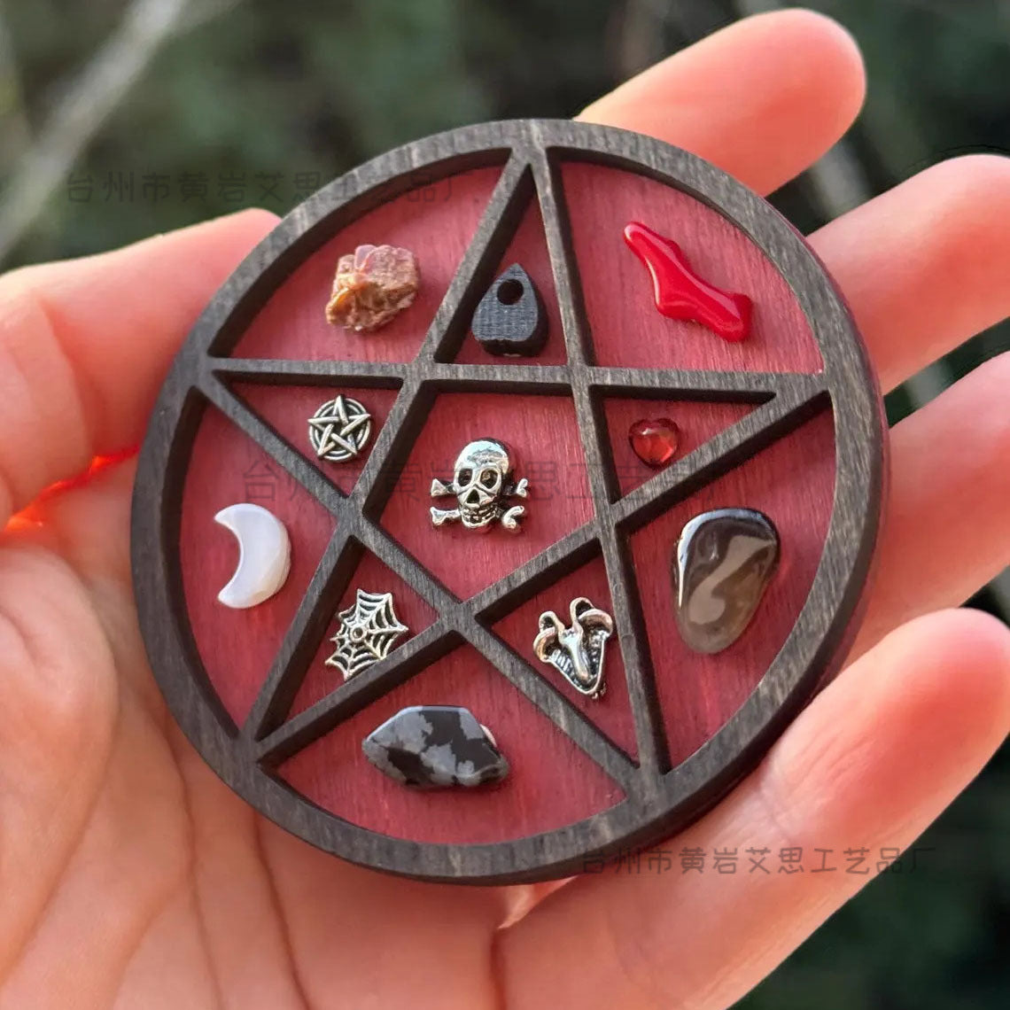 Wholesale 10pcs/pack Mini Wooden Jewelry Rack