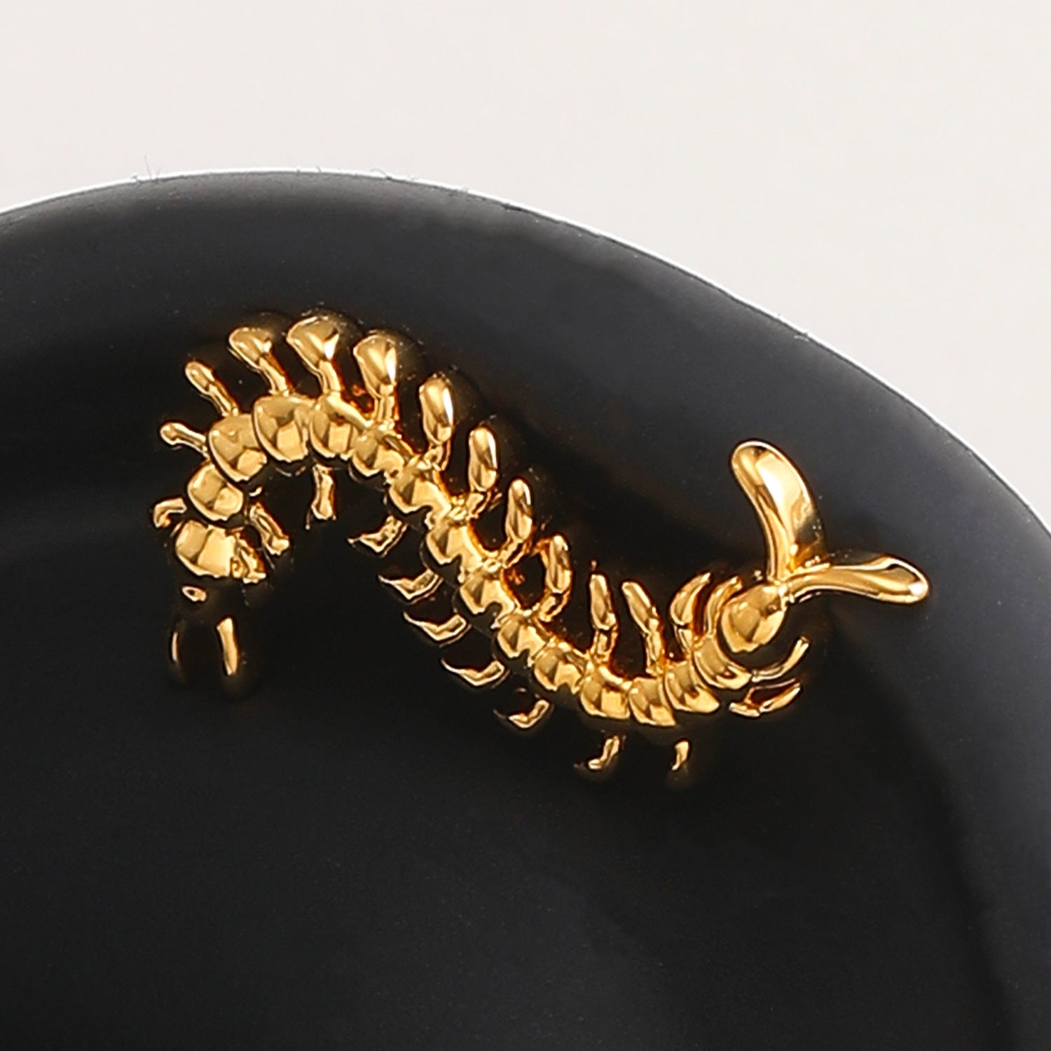 Wholesale Gold Tone Copper  Web Cartilage Earrings Gothic  Party Jewelry Accessory