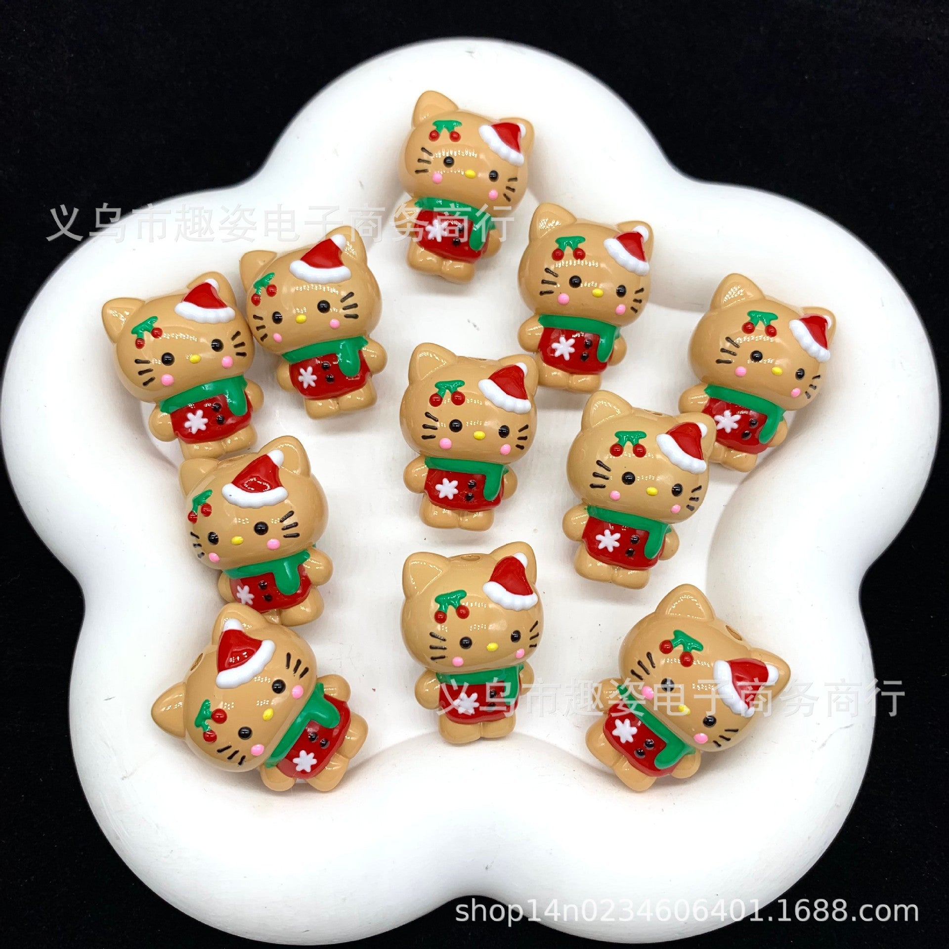 Wholesale 10pcs Christmas series Acrylic Beads