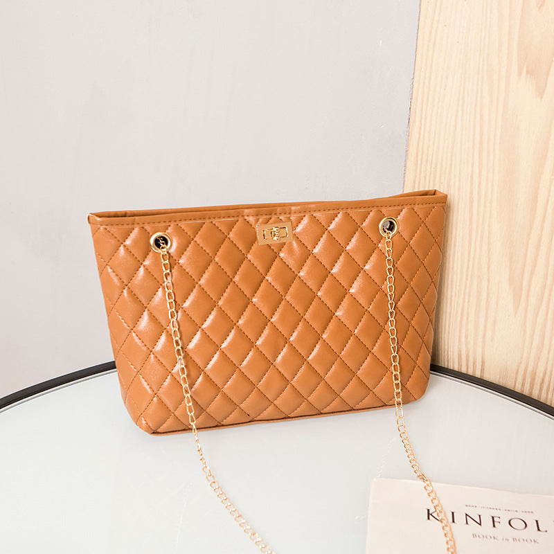 Wholesale PU Embroidered Diamond Hand Shoulder Bag